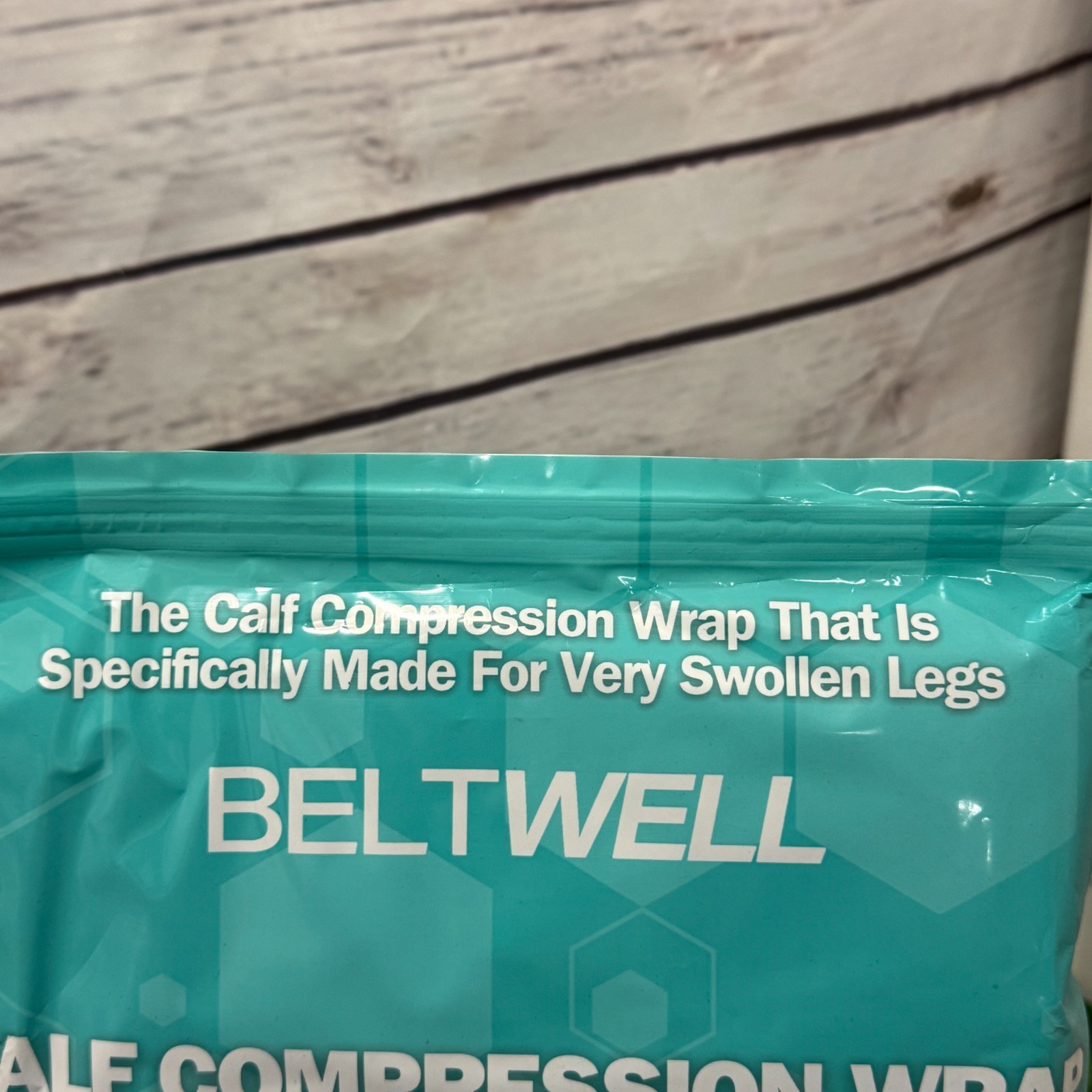Beltwell Adjustable Calf Compression Wrap Lymphedema Circulation XL Tall Black