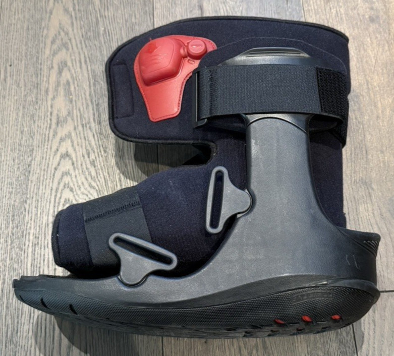 XcelTrax Air Ankle Walker Brace Walking Boot Large – LEFT