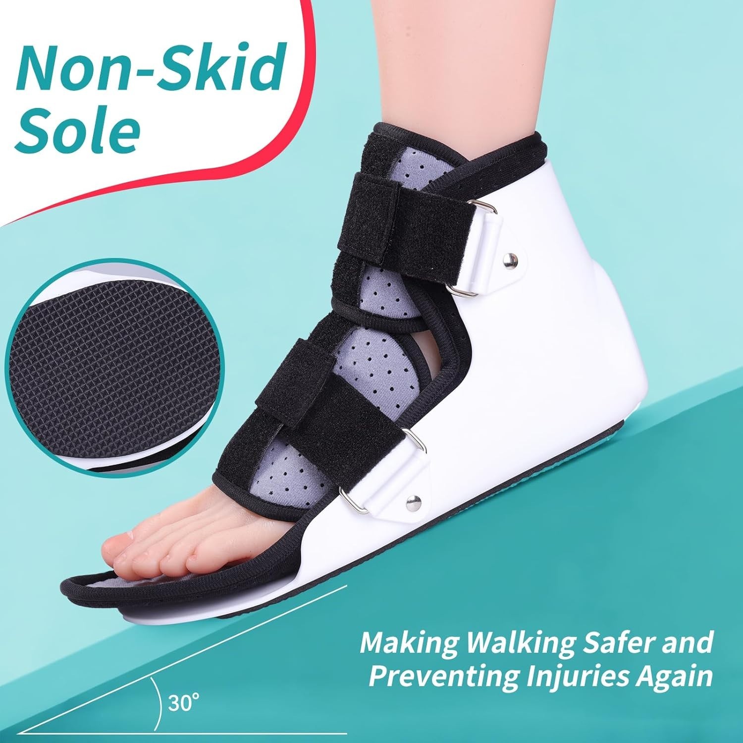 Walking Boot for Broken Toe, Sprained Ankle & Post-Surgery Recovery