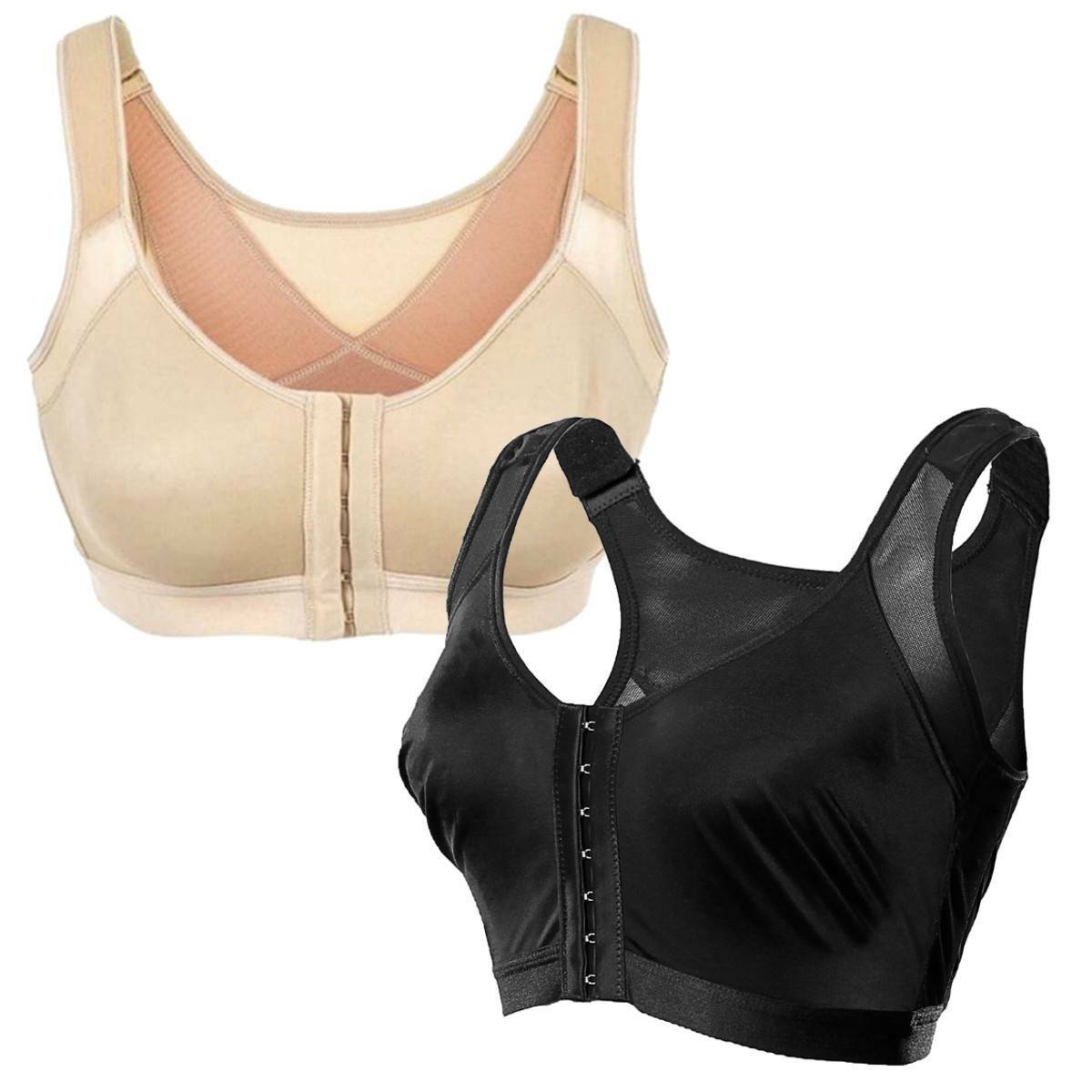 Faja Colombians De Compresion Para Mujer Postura Corrector Wireless Support Bra