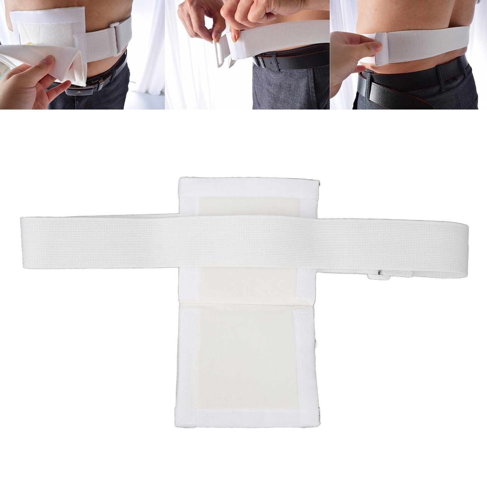 Peritoneal Holder Belt Feeding Tubes Accessories Abdominal Dialysis Protection
