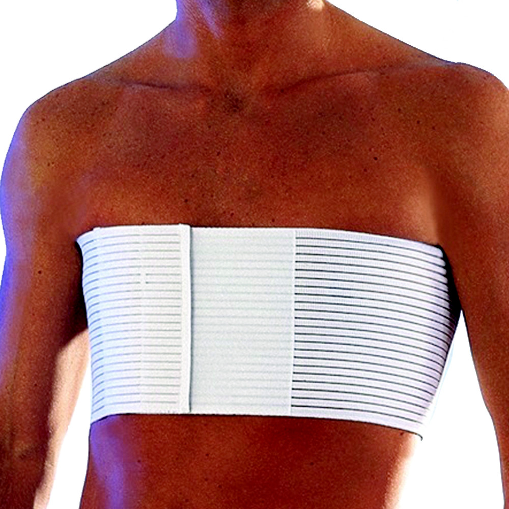 Scudotex Universal Lumbar Thoracic Band Brace H 12cm Post Surgery White