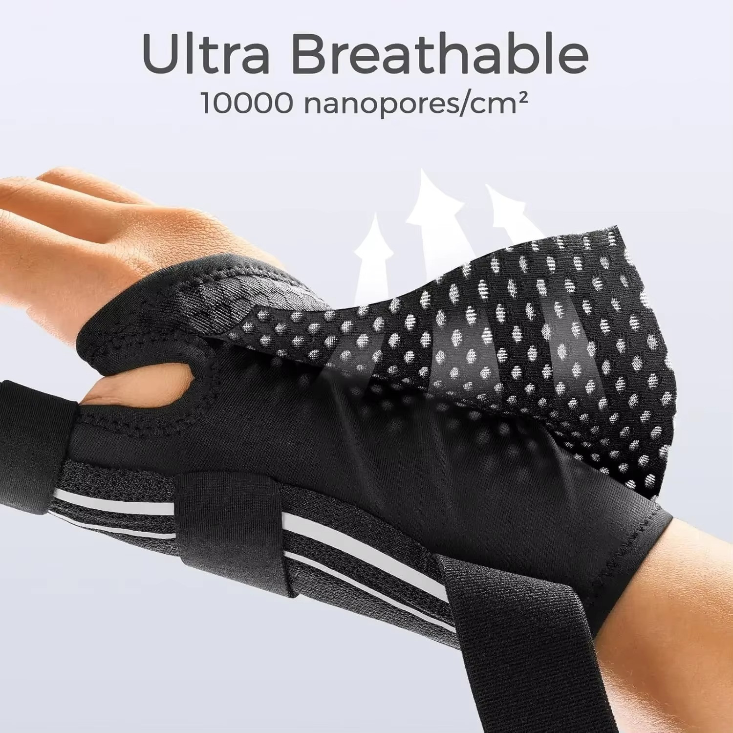 Thumb Brace Support Ultra Breathable Right or Left Hand Wrist Stabilizer