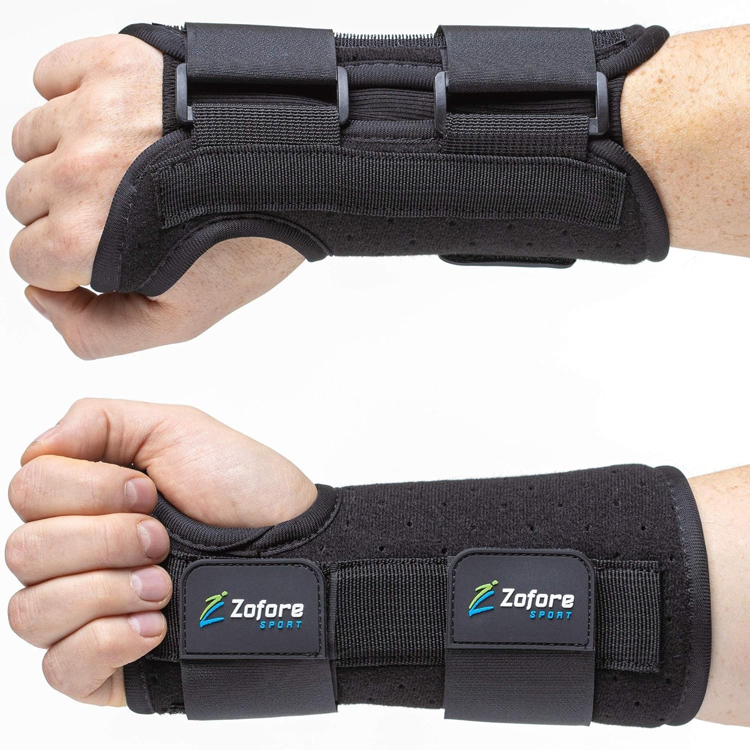 ZOFORE SPORT Carpal Tunnel Wrist Brace Night Support – Adjustable Splint