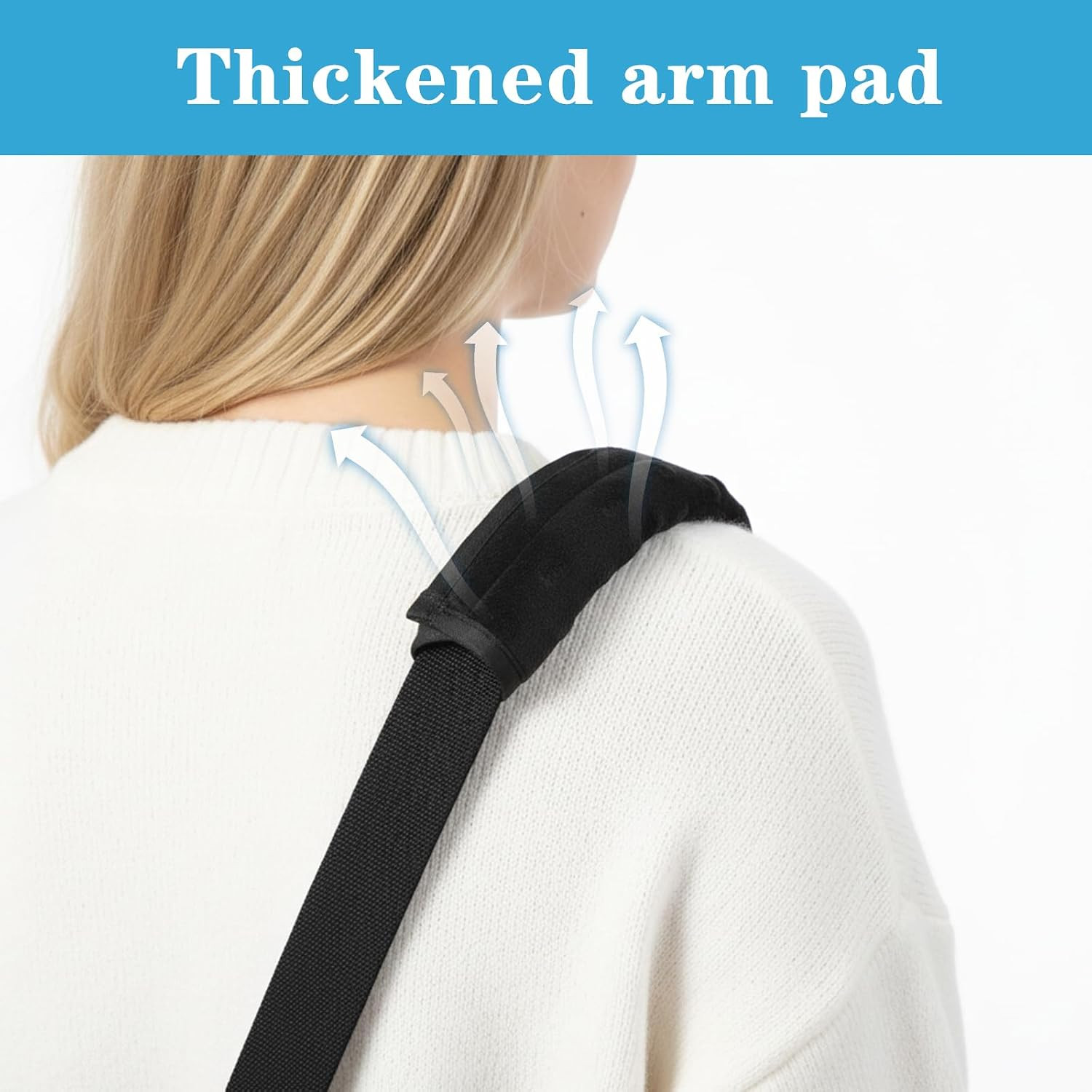 Arm Sling Neck Cushion, Sling Strap Cushion, Surgery Arm Brace Strap Pad Comf…