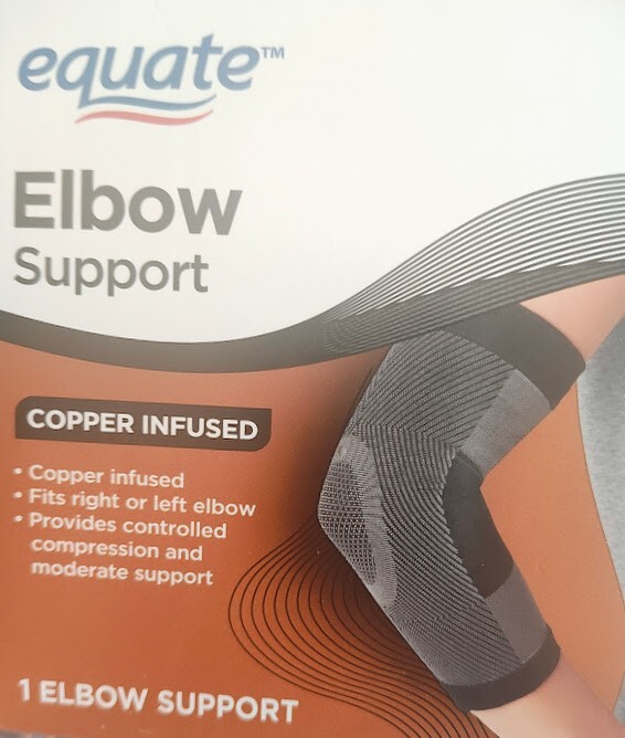 Equate Copper Infused Elbow Support Brace