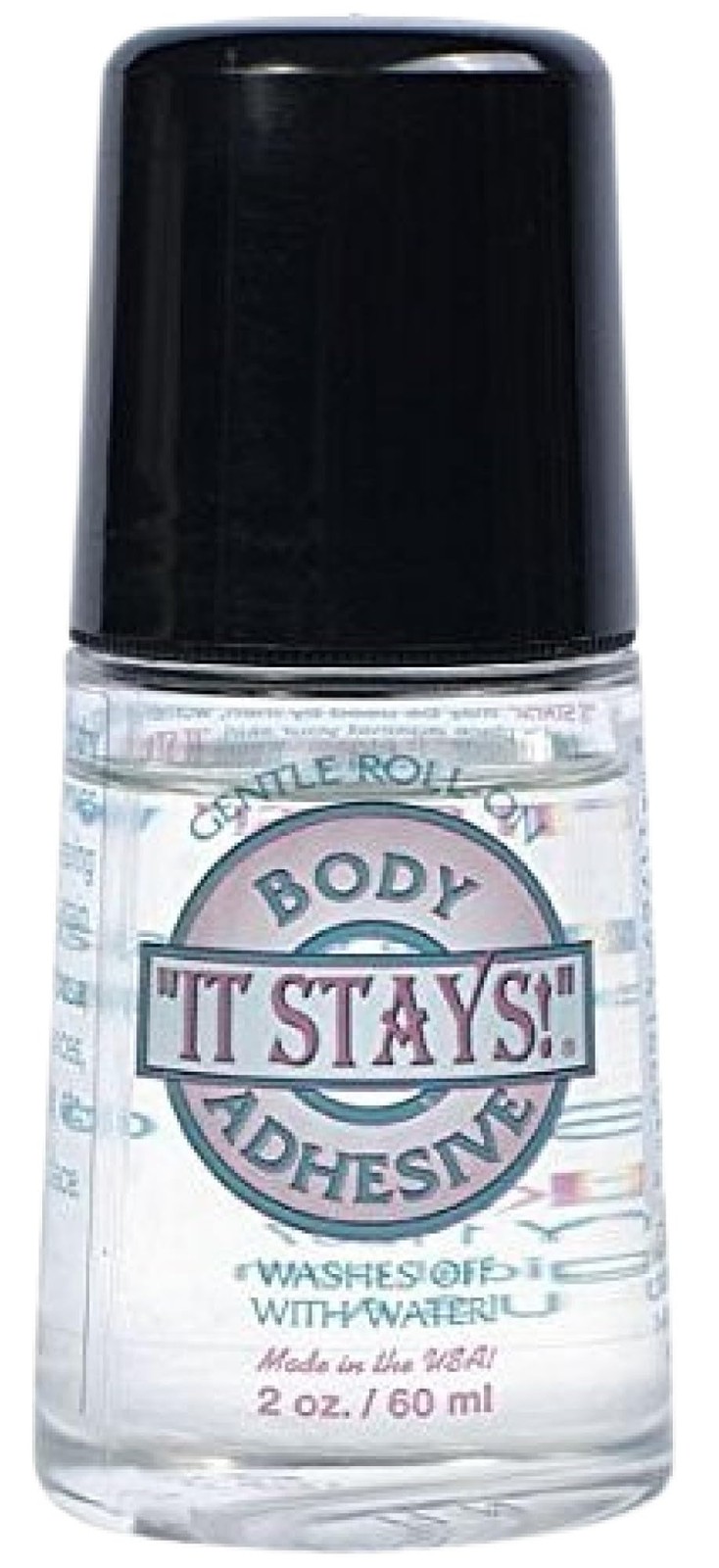 – It Stays Roll On Body Adhesive, 2 fl oz – Butt Glue for Dancers Roll On – B…