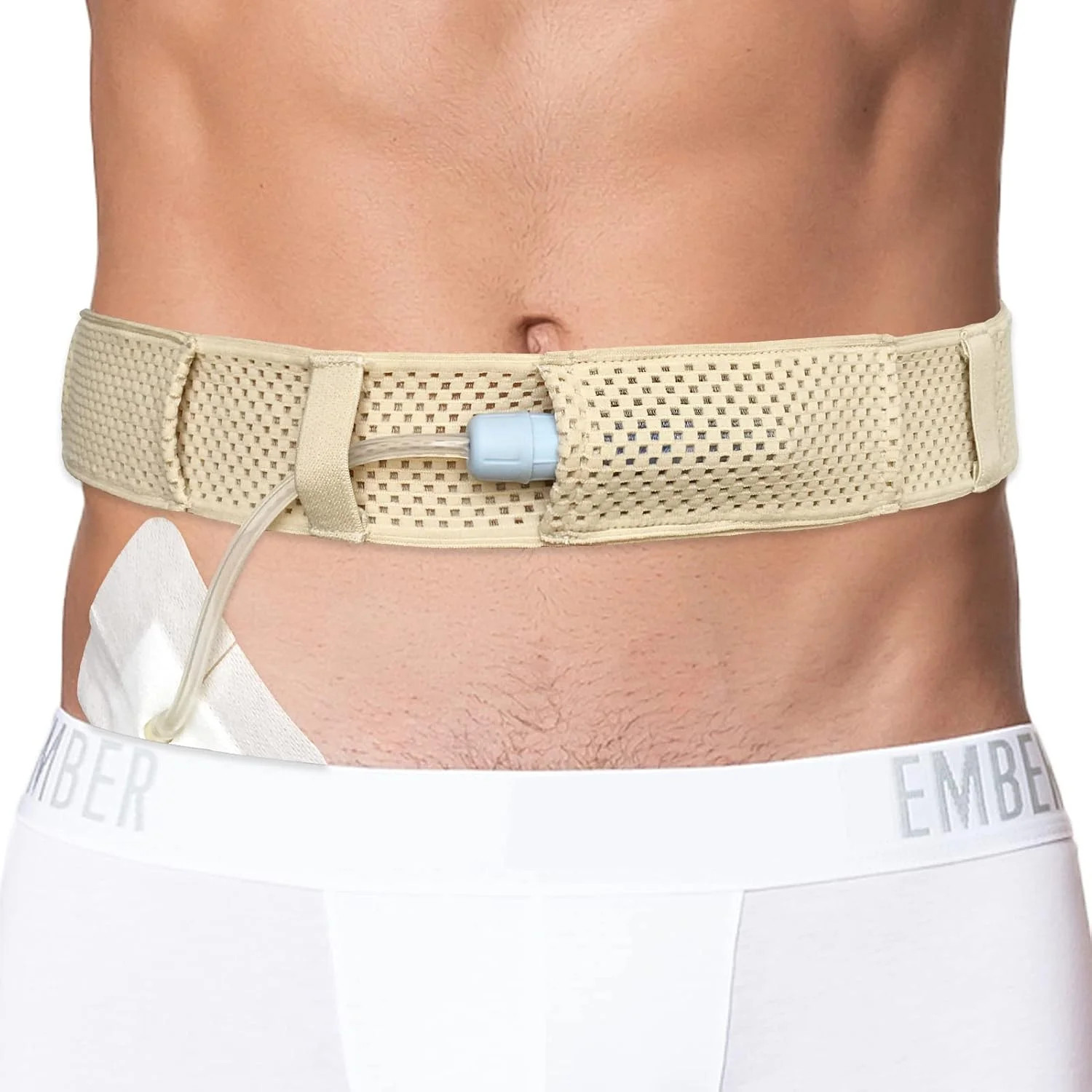 Mesh Breathable PD Belt Peritoneal Dialysis Catheter Accessories Supplies Soft