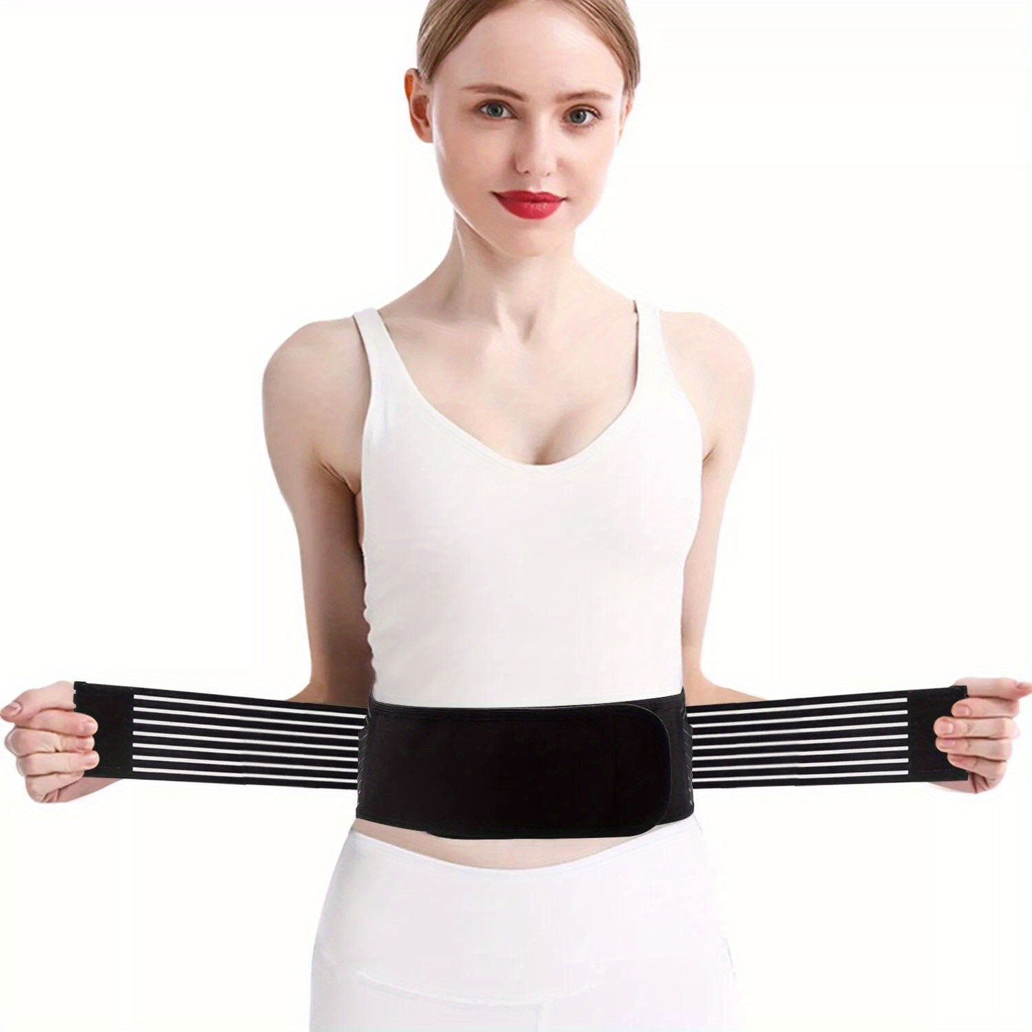 Breathable Lumbar Support Strap Adjustable Universal Sports Weightlifting