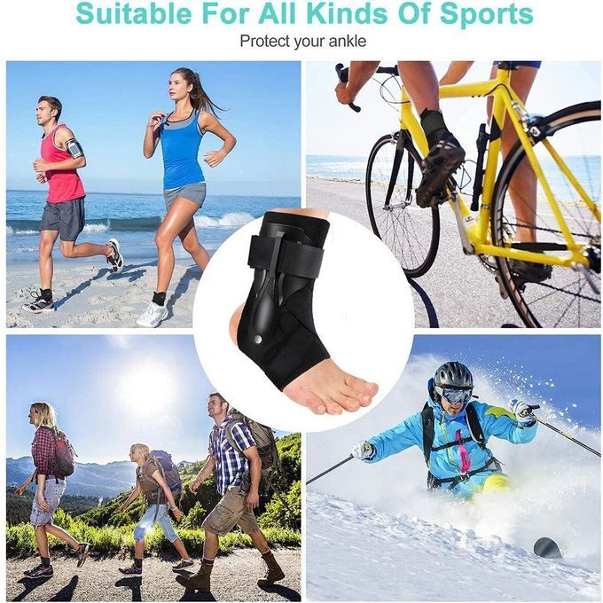 Drop Foot Ankle Brace Support Stabilizer Compression Guard Sprain Pain Relief