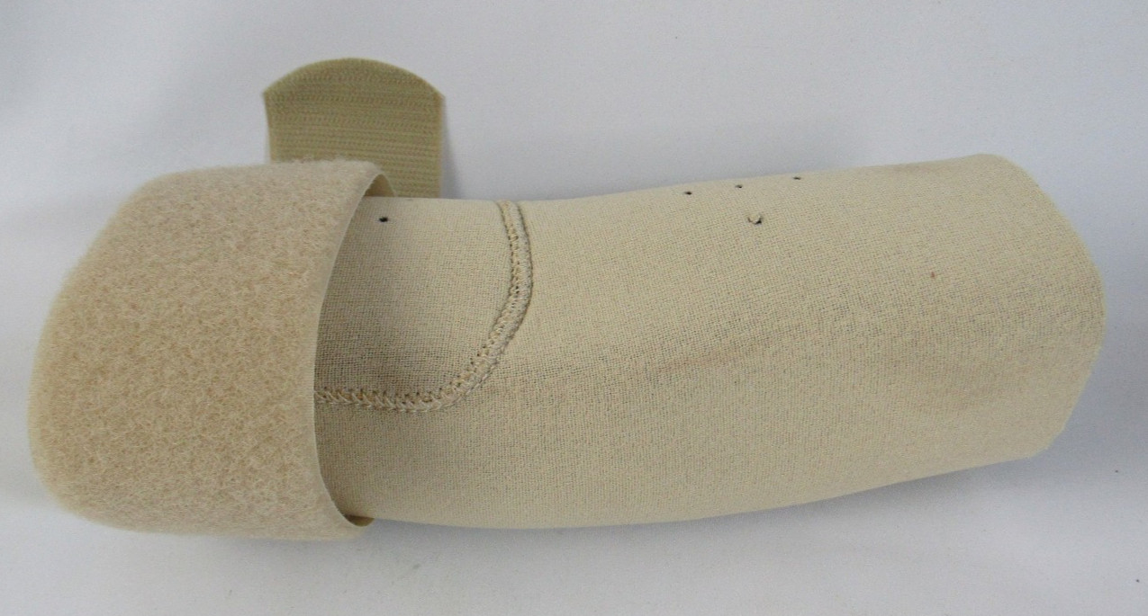Jerome Orthopedic Products Neoprene Elbow Sleeve w Strap, Beige, Size Medium
