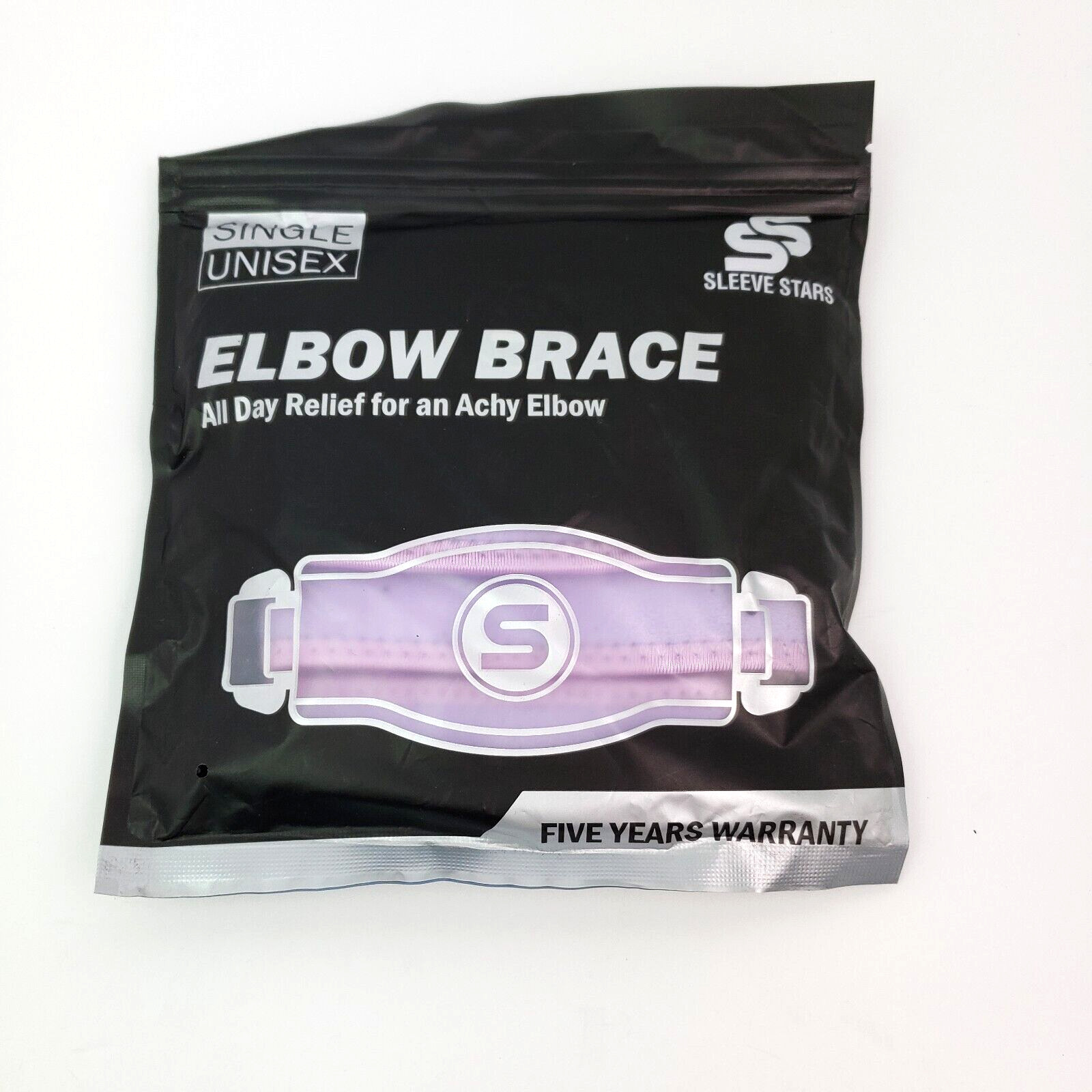 Sleeve Stars Adult Unisex Purple Single Tennis Tendonitis Elbow Brace