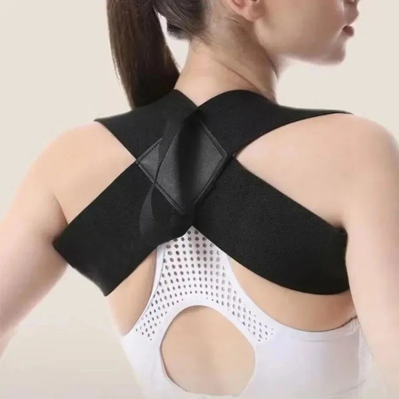 Back Posture Corector Adjustable Back Shoulder Support Brace Clavicle Spine Belt
