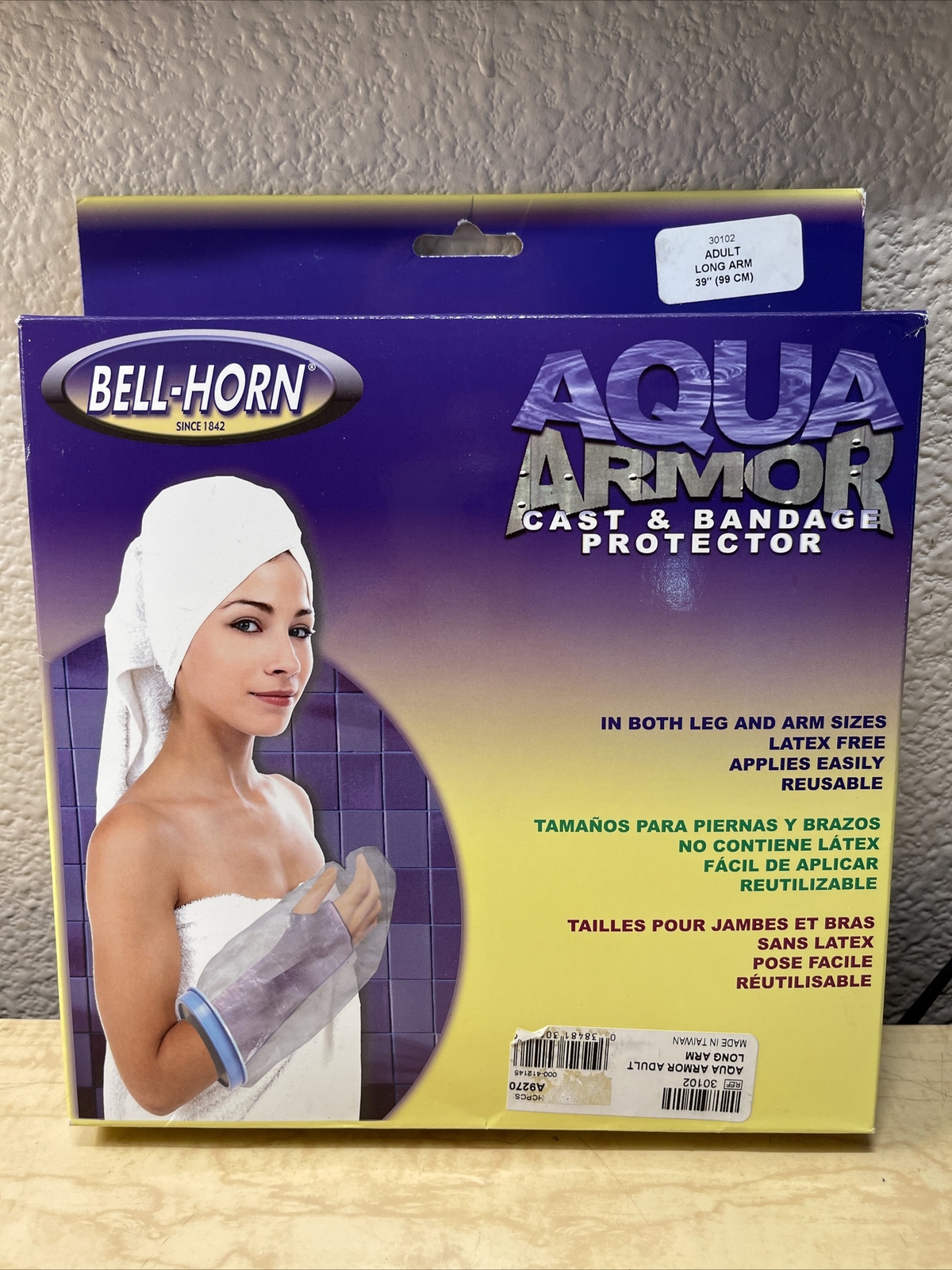 Bell-Horn Aqua Armor Cast And Bandage Protector Adult Long Arm 39″ (30102) new
