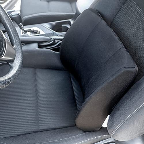 Lumbar Support Pillow For Chair Comfort Version Memory Foam Back Office And Car-