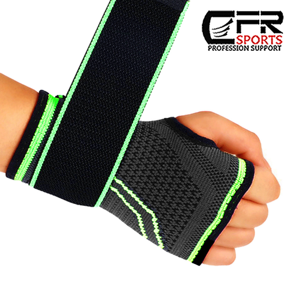 Elastic Compression Wrist Support Brace for Carpal Tunnel Arthritis Sprain Pain