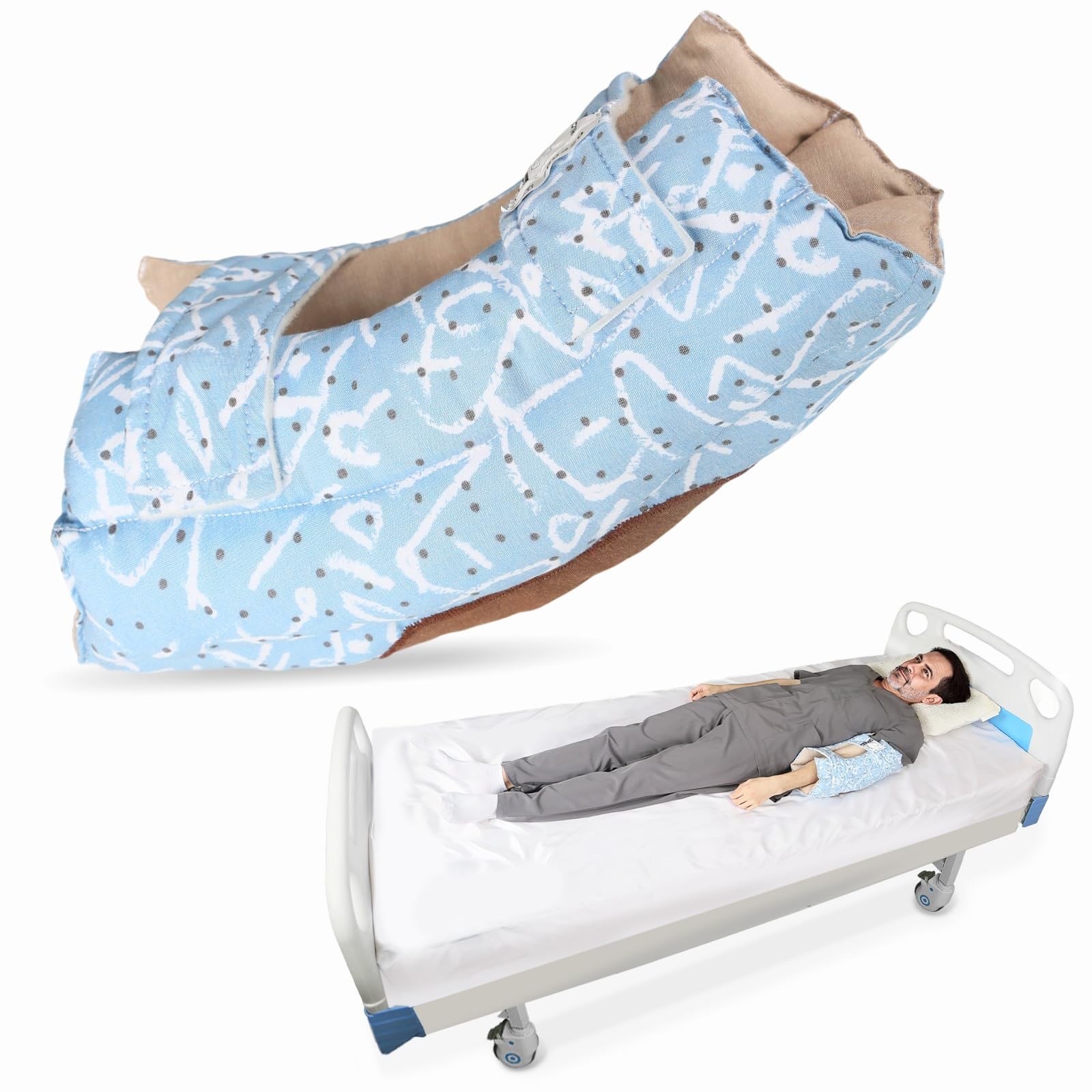 Colorful Pattern Elbow Protector Elderly Care Adjustable Pressure Pad 1 PCS