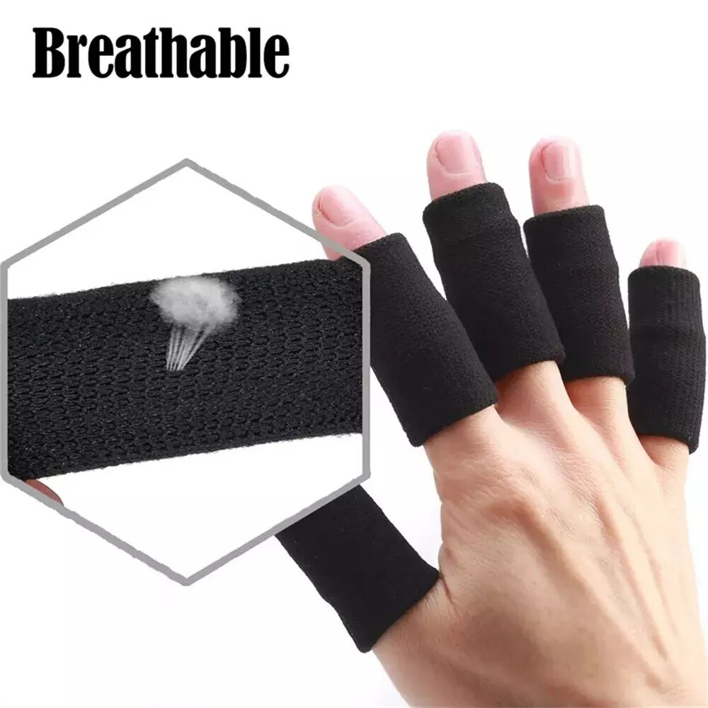 10 PCS Finger Splint Trigger Finger Brace Sleeves Pain Relief Sports Support FNS