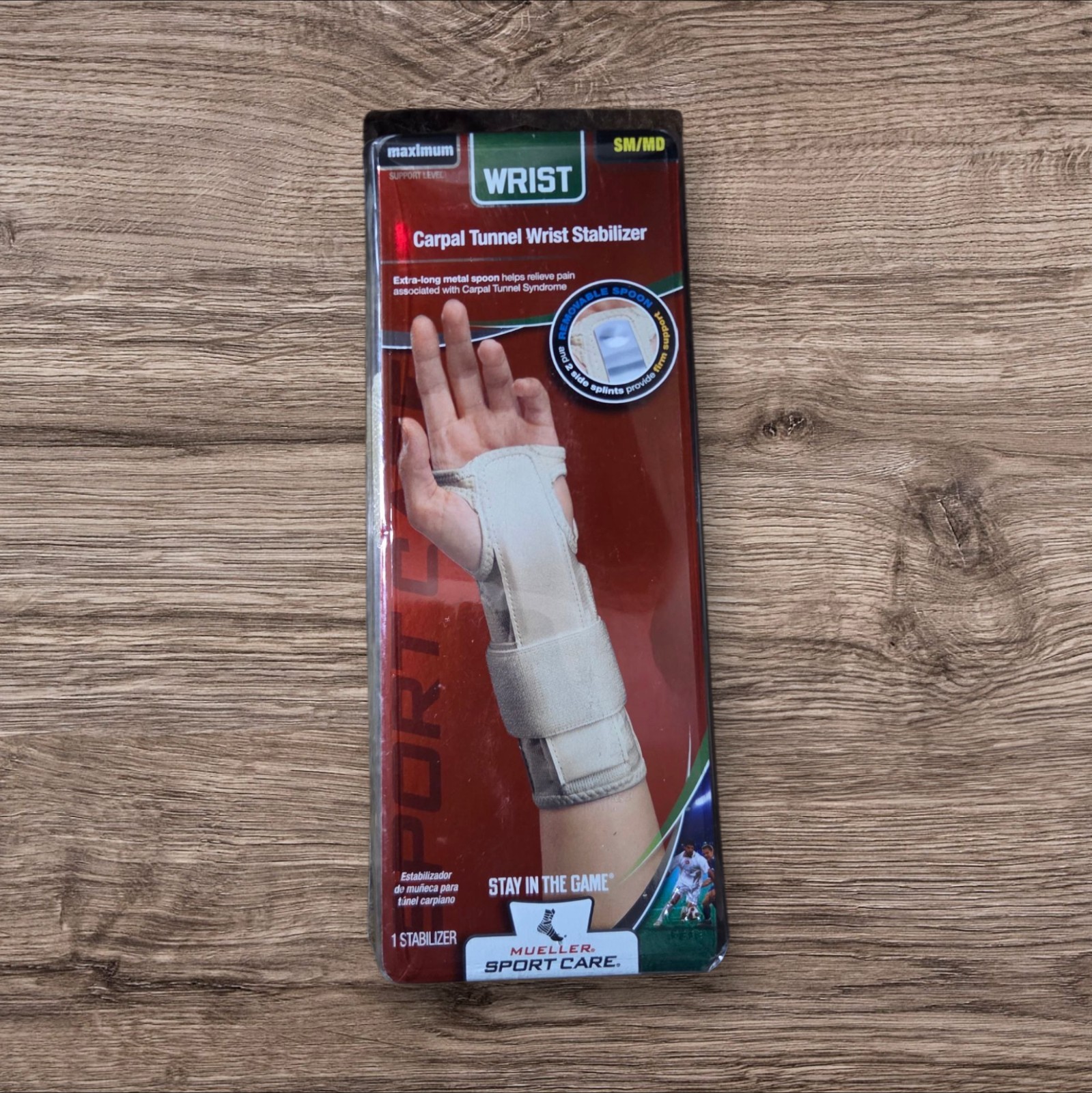 Mueller Sport Care Carpal Tunnel Maximum Wrist Stabilizer SM/MD Right Or Left