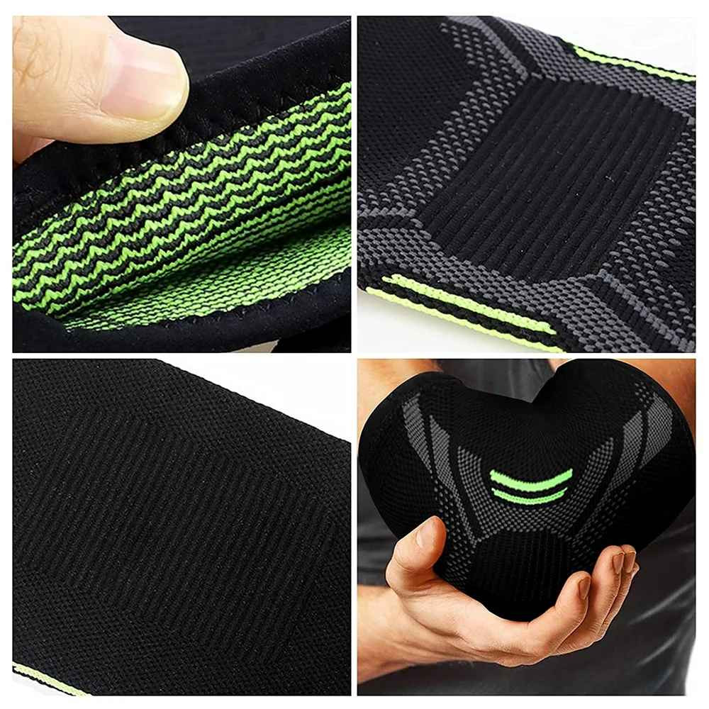 Copper Elbow Brace Compression Support Sleeve Arthritis Tendon Joint Pain Wrap