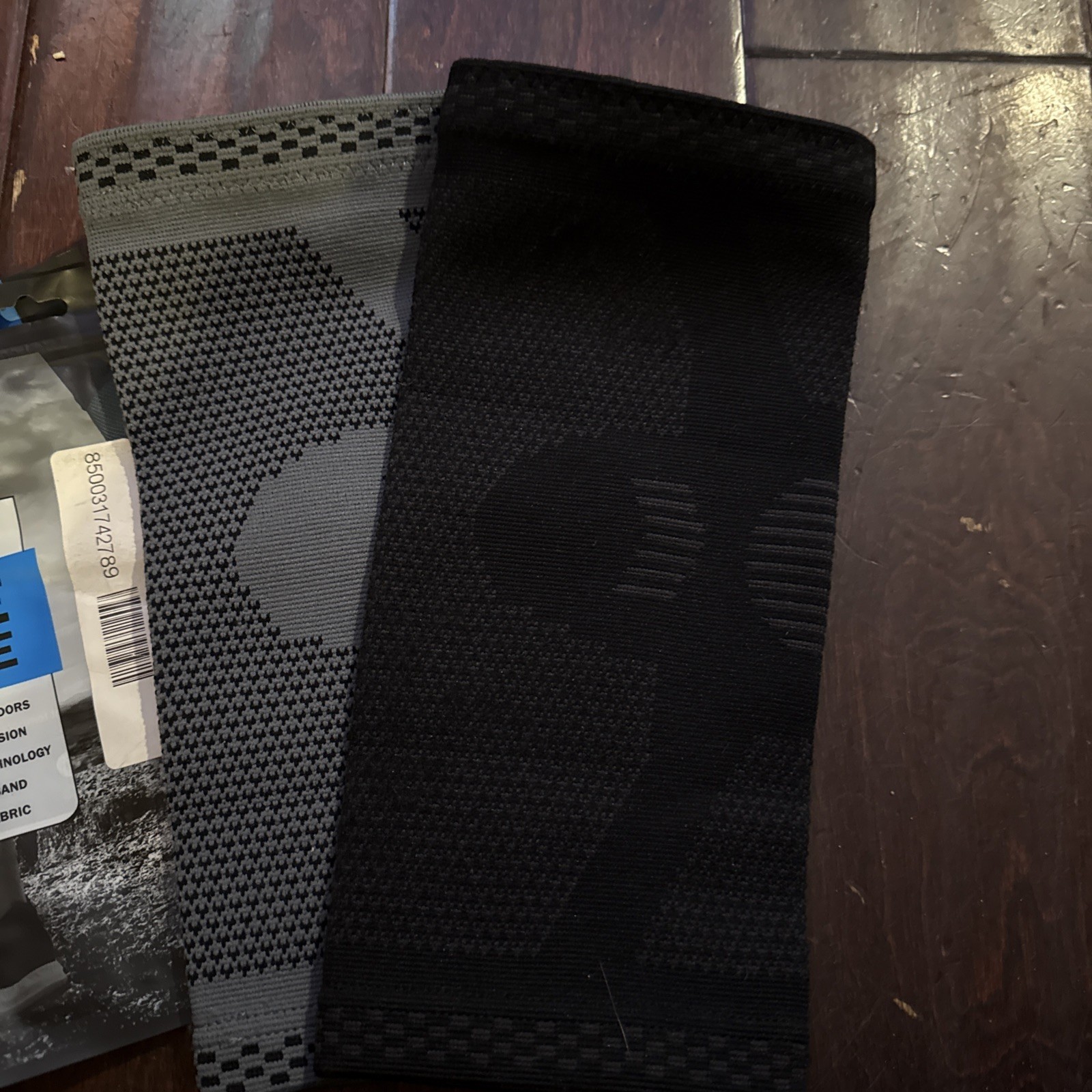 3 Pack POWERLIX Knee Compression Sleeve – Unisex XL Black/Teal