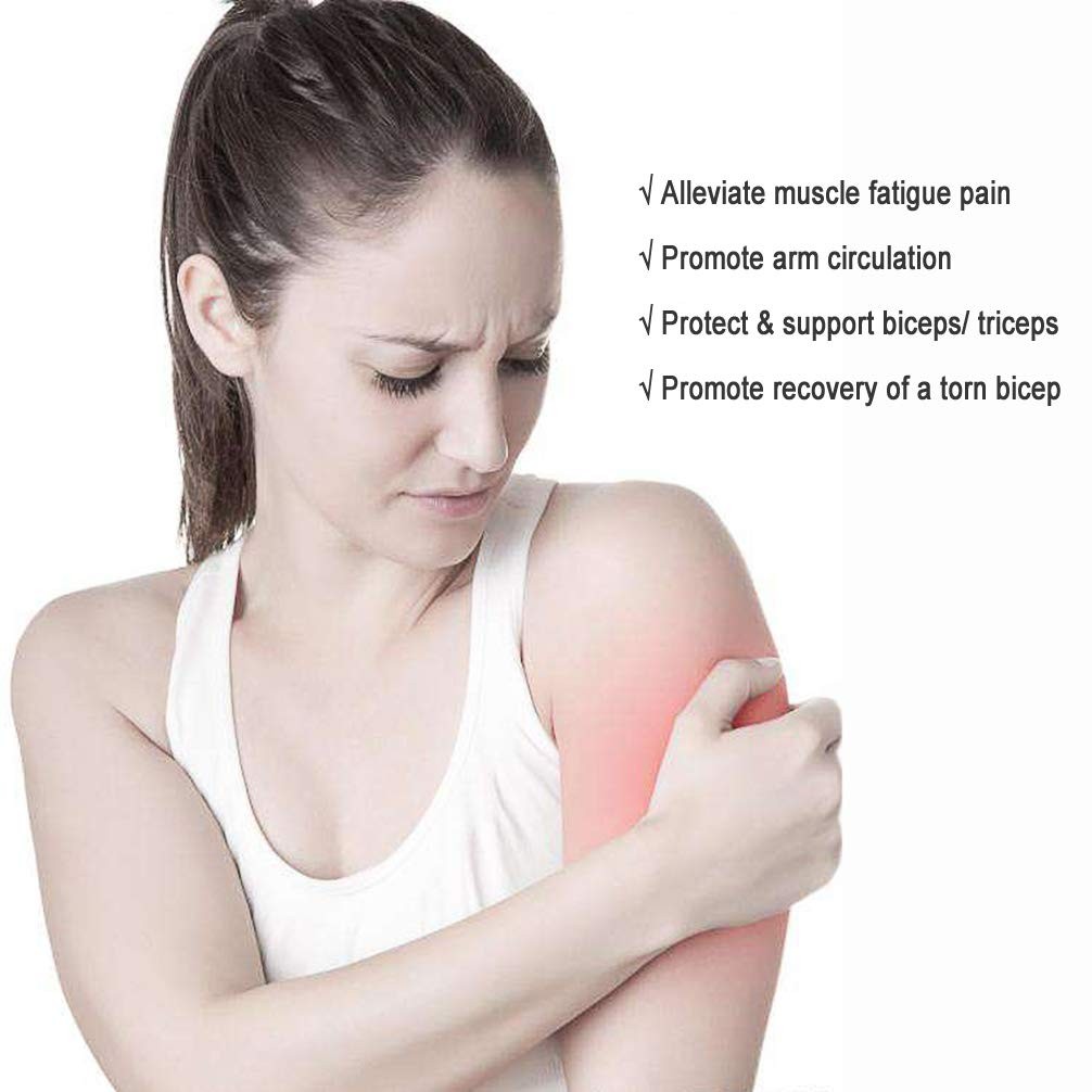 Luwint Thin and Light Upper Arm Sleeve – Biceps/Triceps Tendon Brace Support for