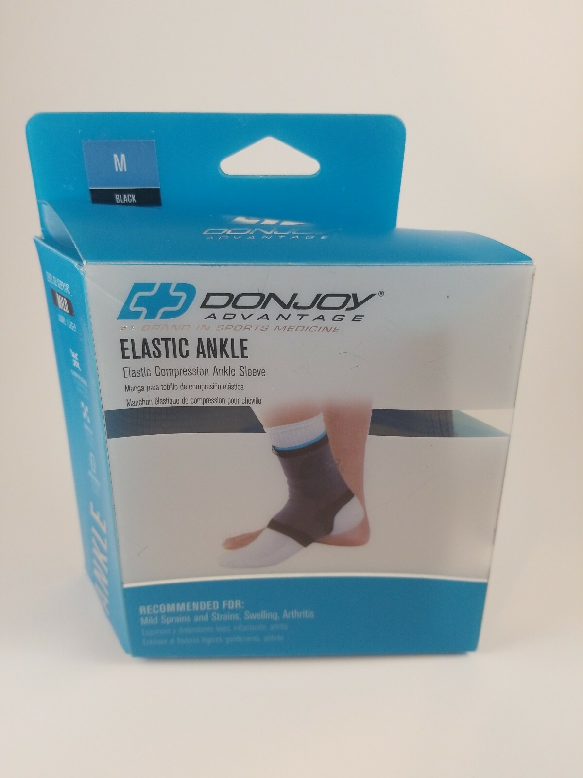 Ankle Sleeve – lightweight knit sleeve for sprains, strains, swelling, arthritis