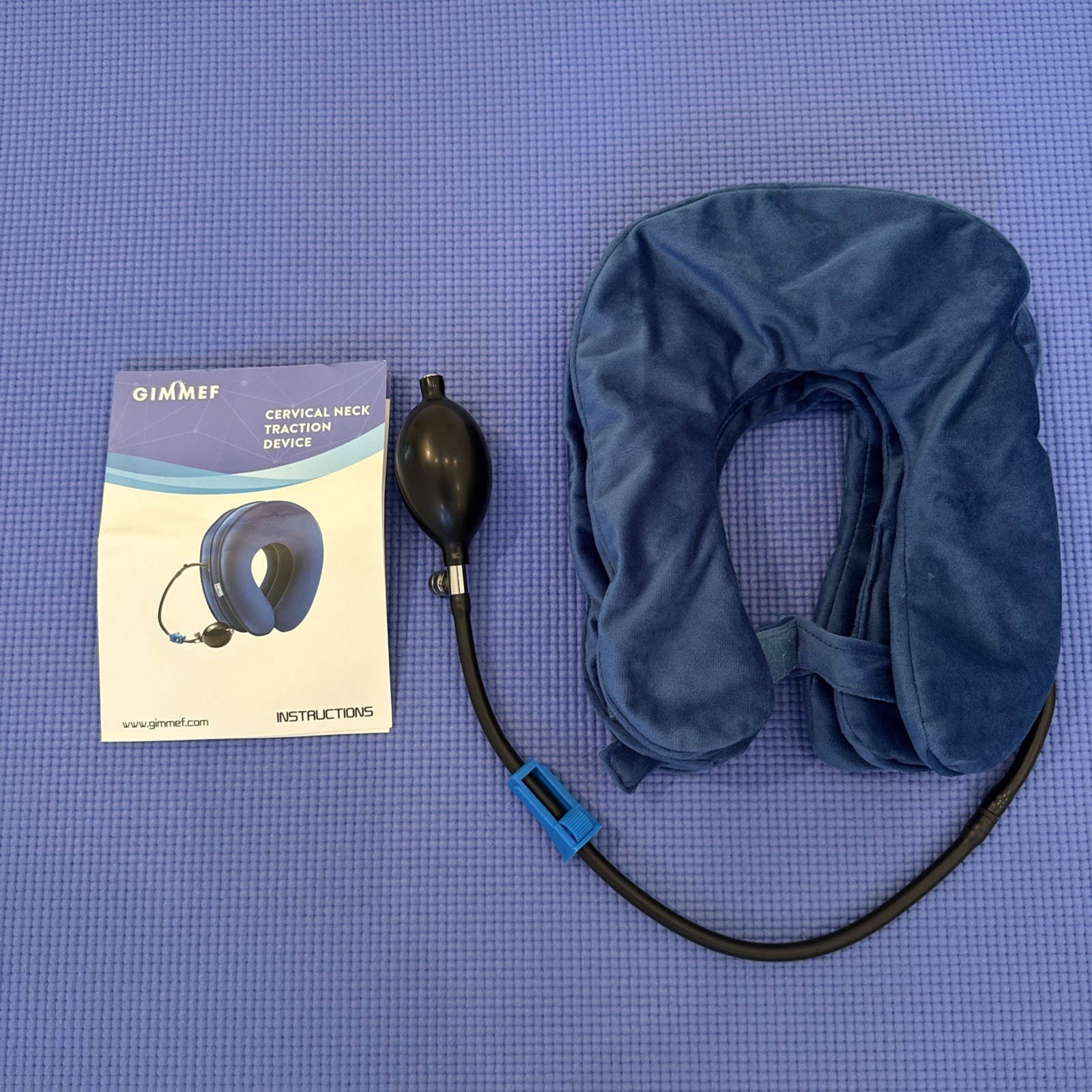 Cervical Neck Traction Device with Quick Inflation – Ultimate Pain Relief