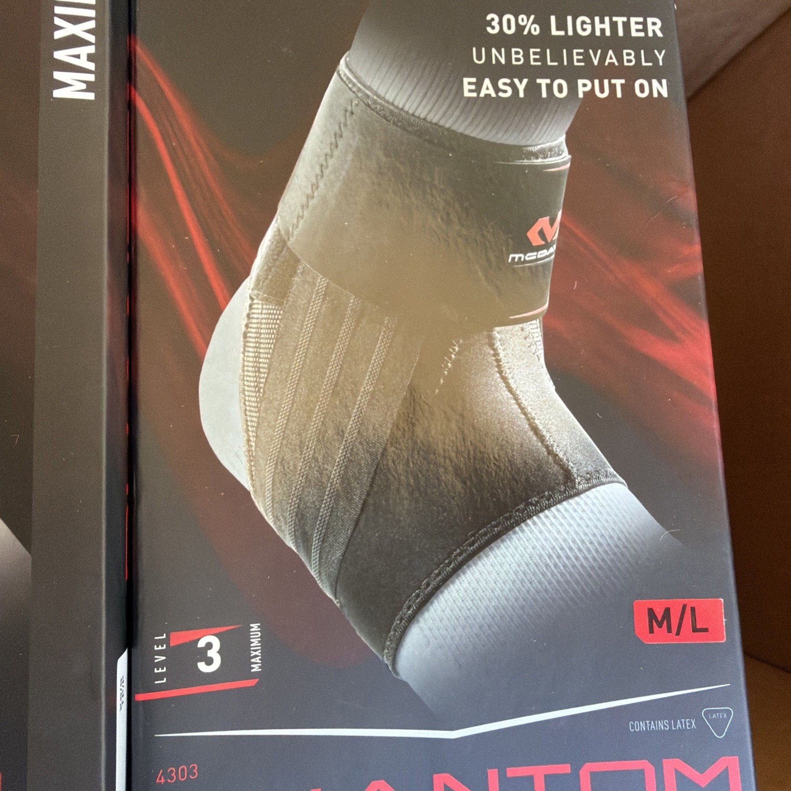 New! McDavid phantom 4305 ankle brace level 3 medium/large 8.5–9.5