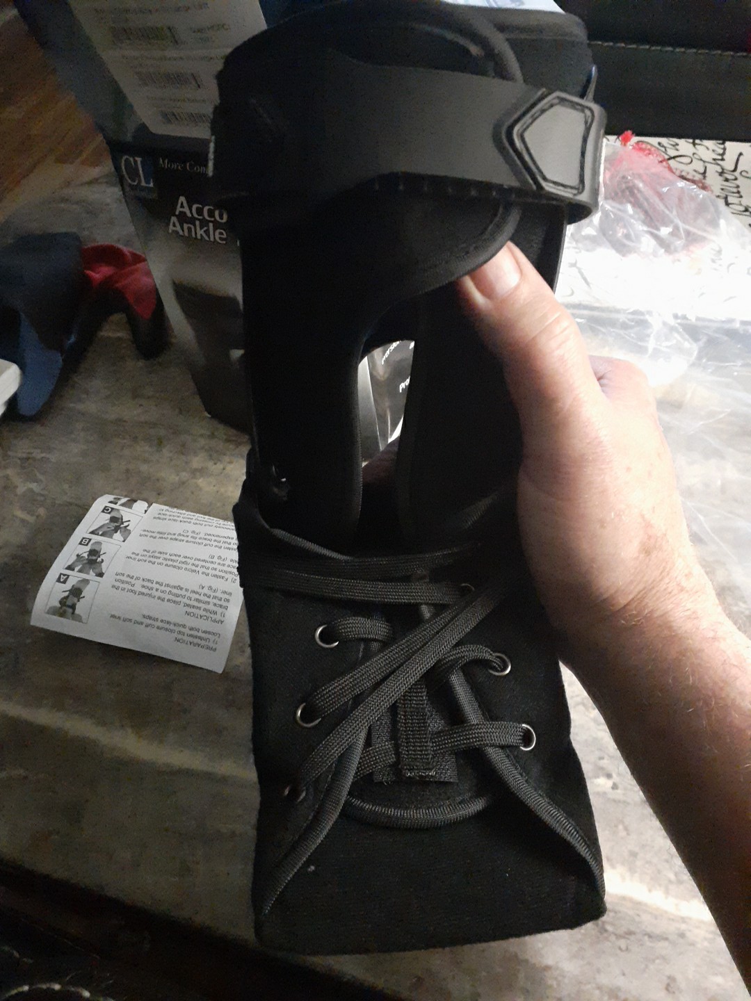 Comfortland Accord 3 III Ankle Brace Size large left New In Box NIB