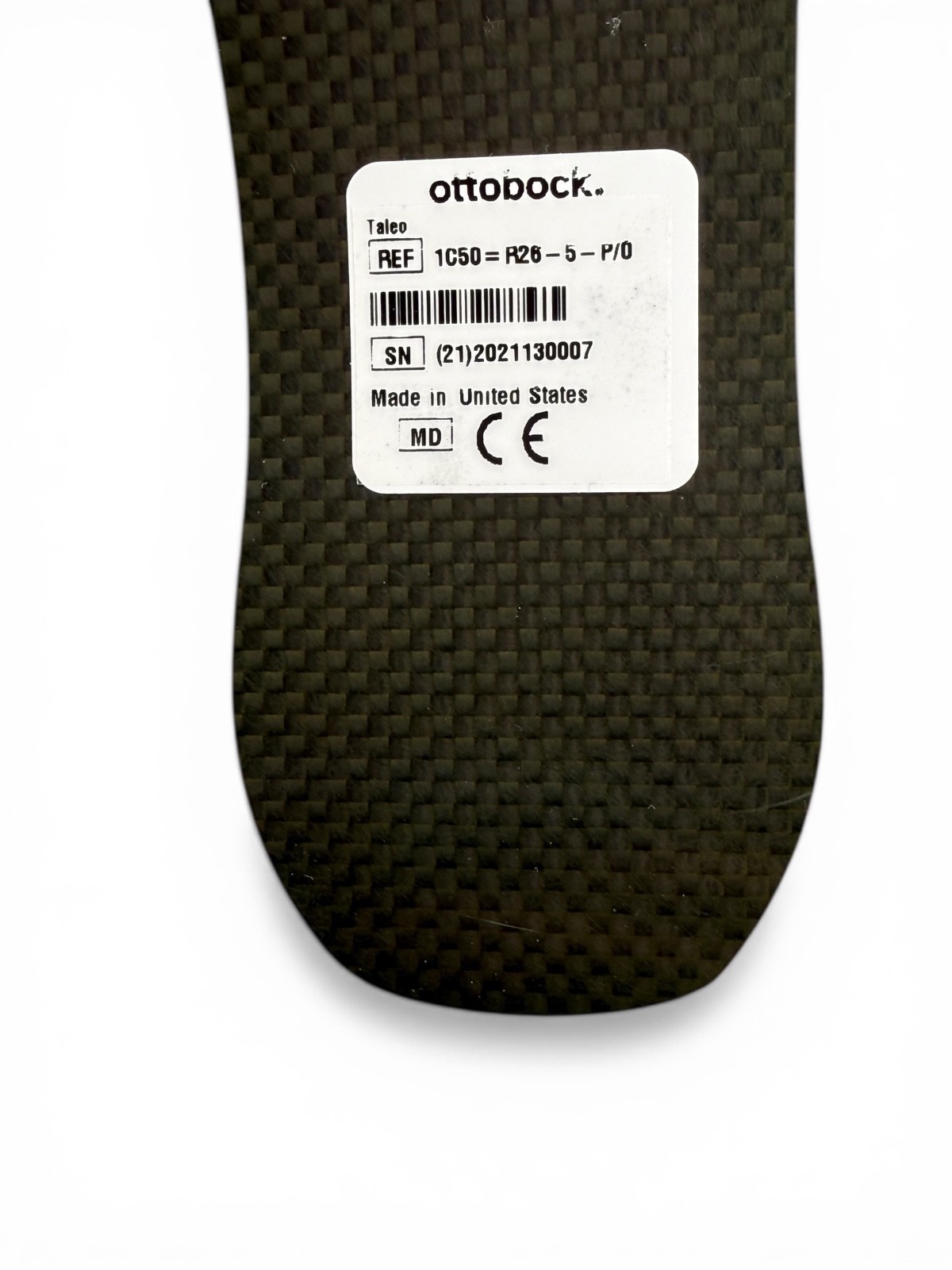 Otto Bock Taleo Prosthetic Foot. Size 26 Category 5, right, 1c50, Great Cond