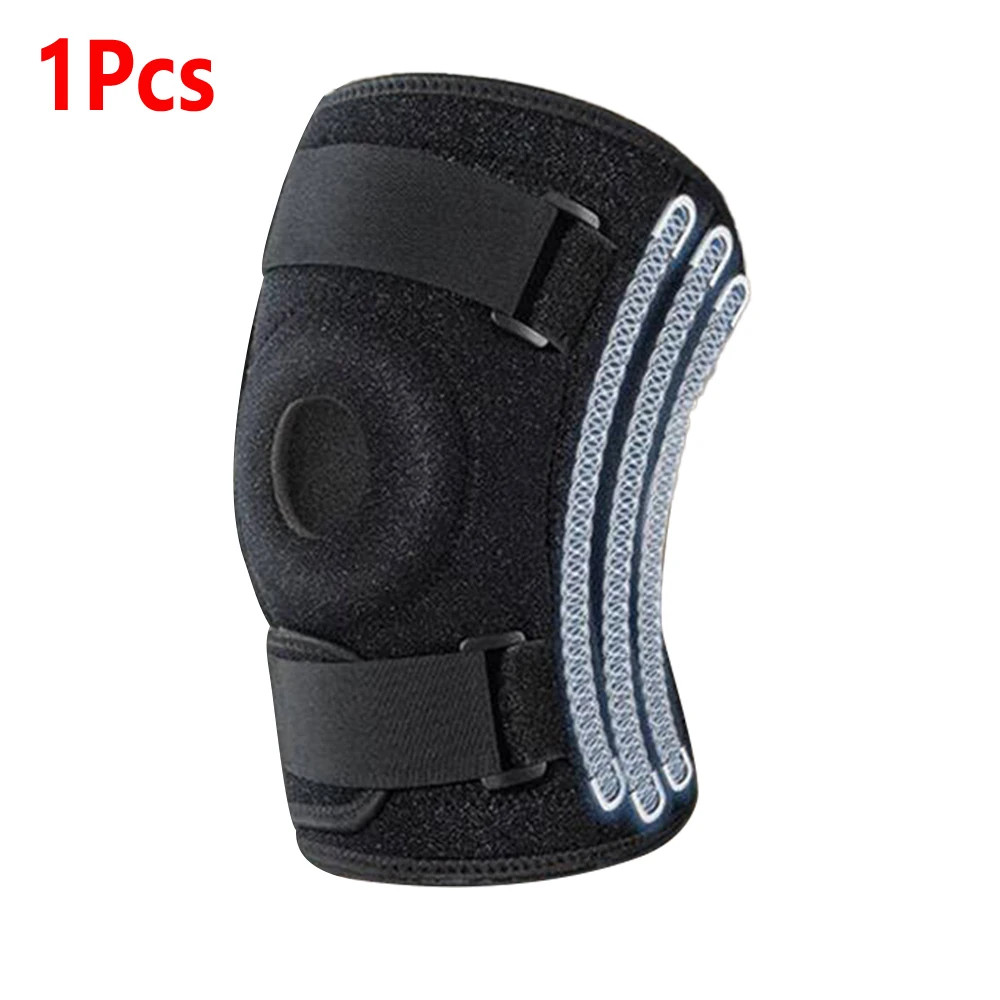 Plus Size Knee Brace with Patella Gel Pads Support for Men Women Injury Relief