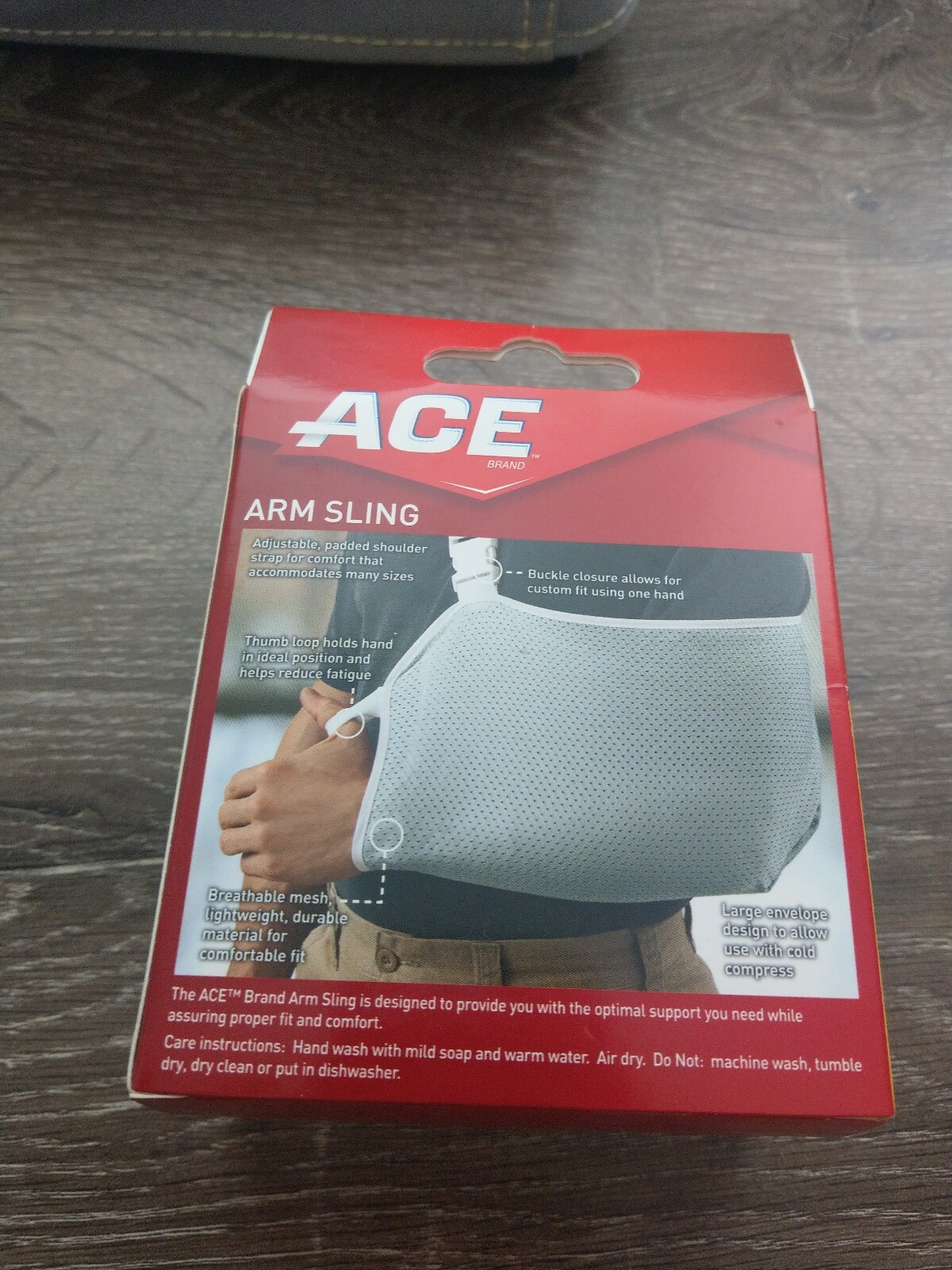 ACE Arm Sling One Size Adjustable Padded Shoulder Strap Breathable