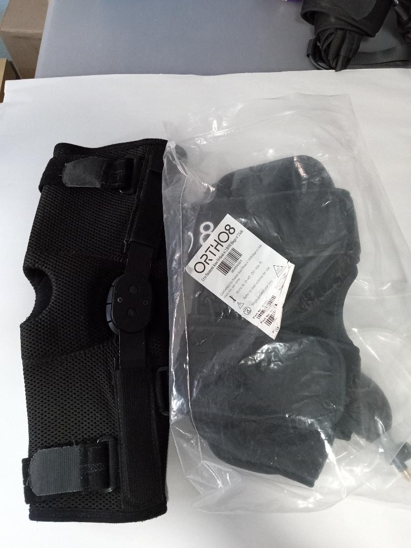 ORTHO8 Cryo Pneumatic Orthosis Hinged Knee Brace & Second Hinged Knee Brace