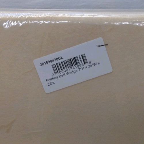 Contour Folding Bed Wedge Sleep Elevated Support Head Chest 7x24x24 Sealed