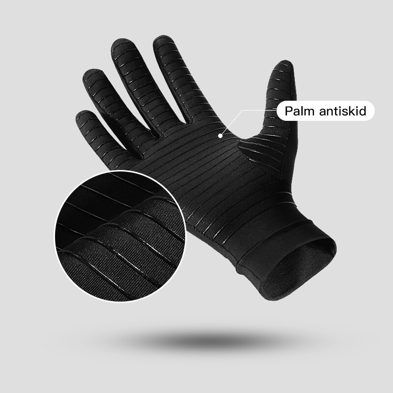 1 Pair Copper Arthritis Compression Gloves Hand Support Joint Pain Relief USA