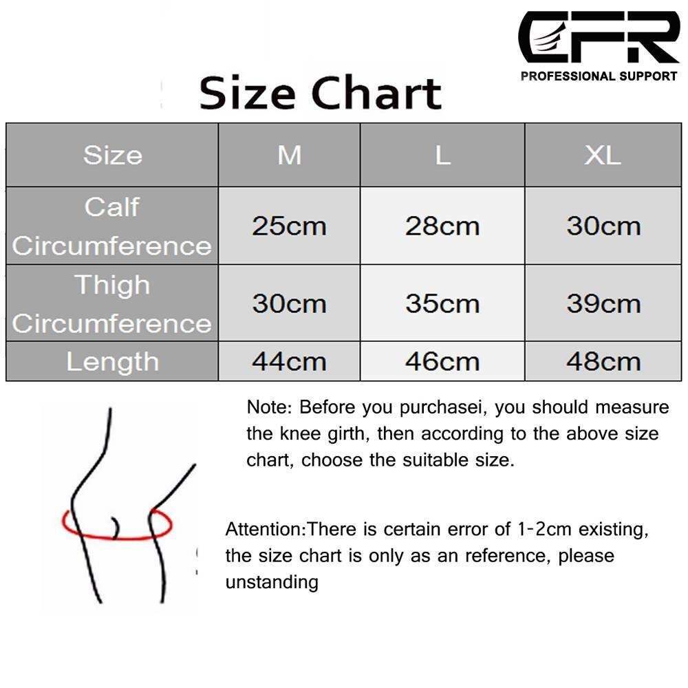 Compression Long Sleeve Support Leg Knee Pad Brace Sport Pain Guard Men Women US