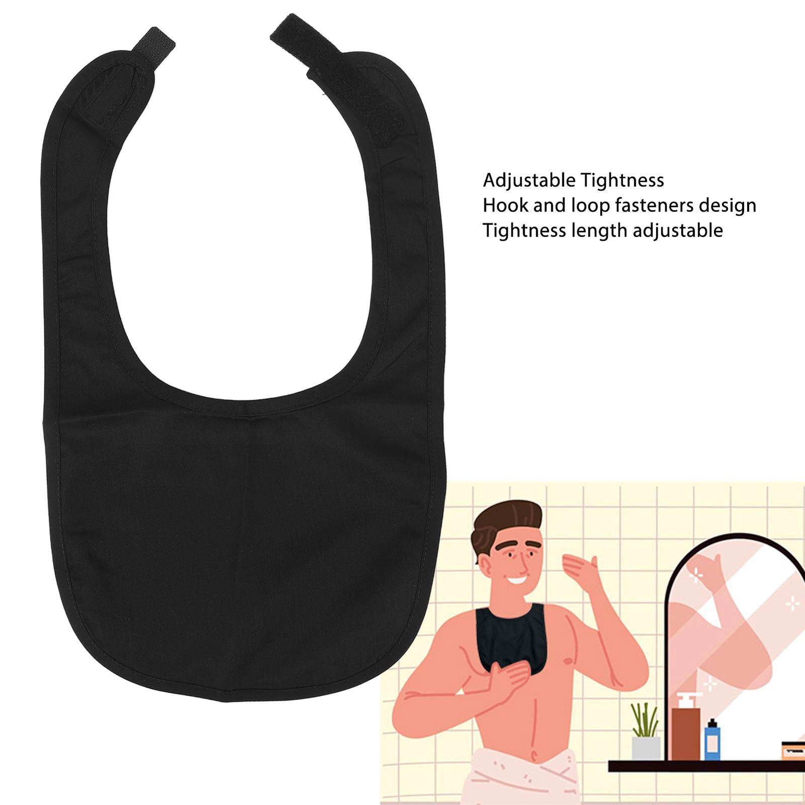Neck Shower Cover Versatile Adjustable Rainproof Neck Stoma Protector ☆