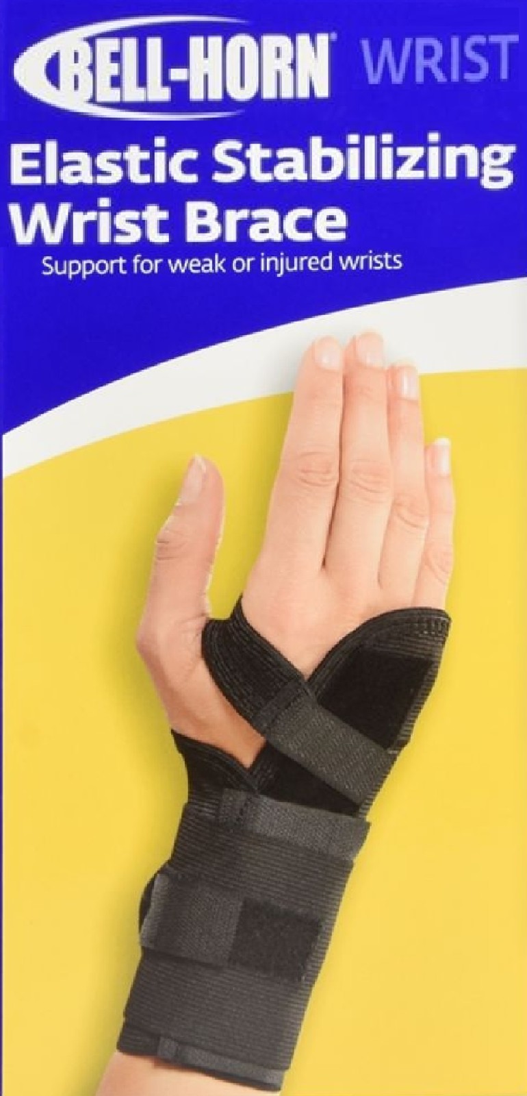 Bell-Horn Elastic Stabilizing Wrist Brace Left X-Small