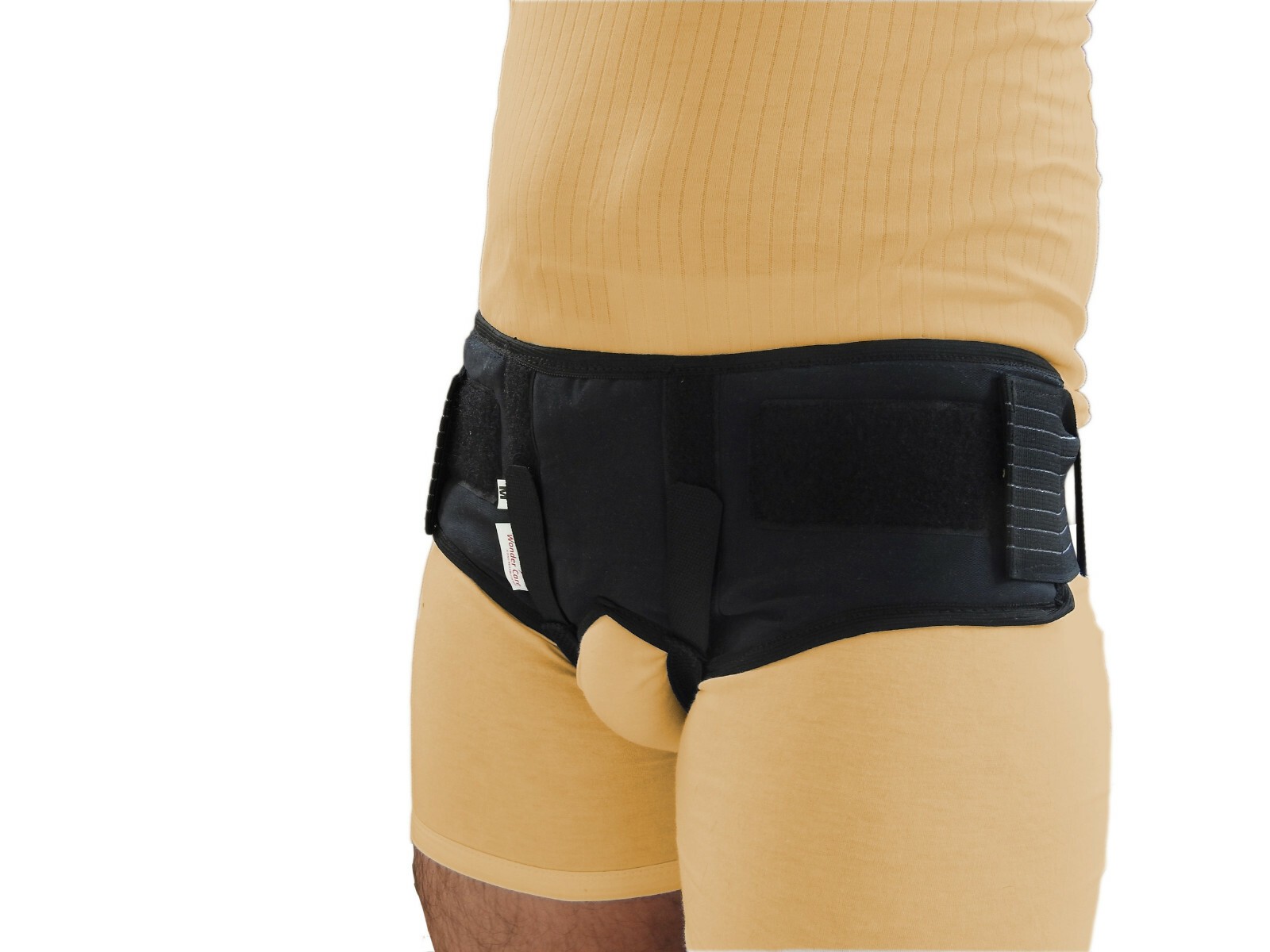 NEW HERNIA INGUINAL BELT ESPECIALLY FOR MEN DOUBLE SIDED SUPPORT BRACE New AUS