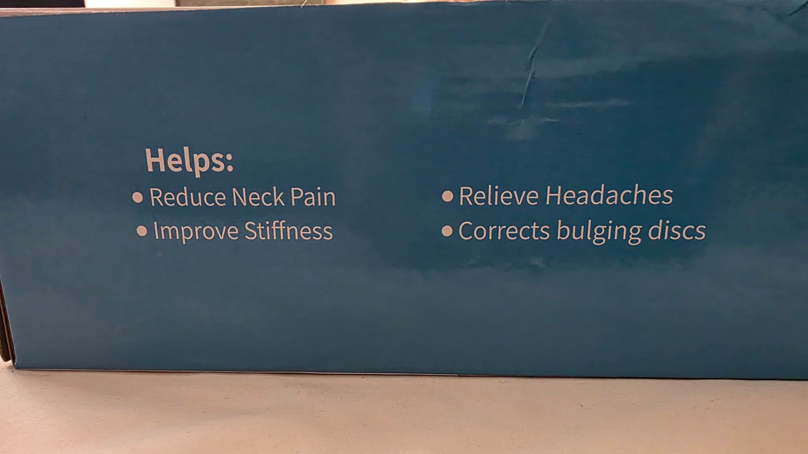 1-Cervical Neck Traction Device Spine Stretcher Pain Relief Therapy- Adjustable