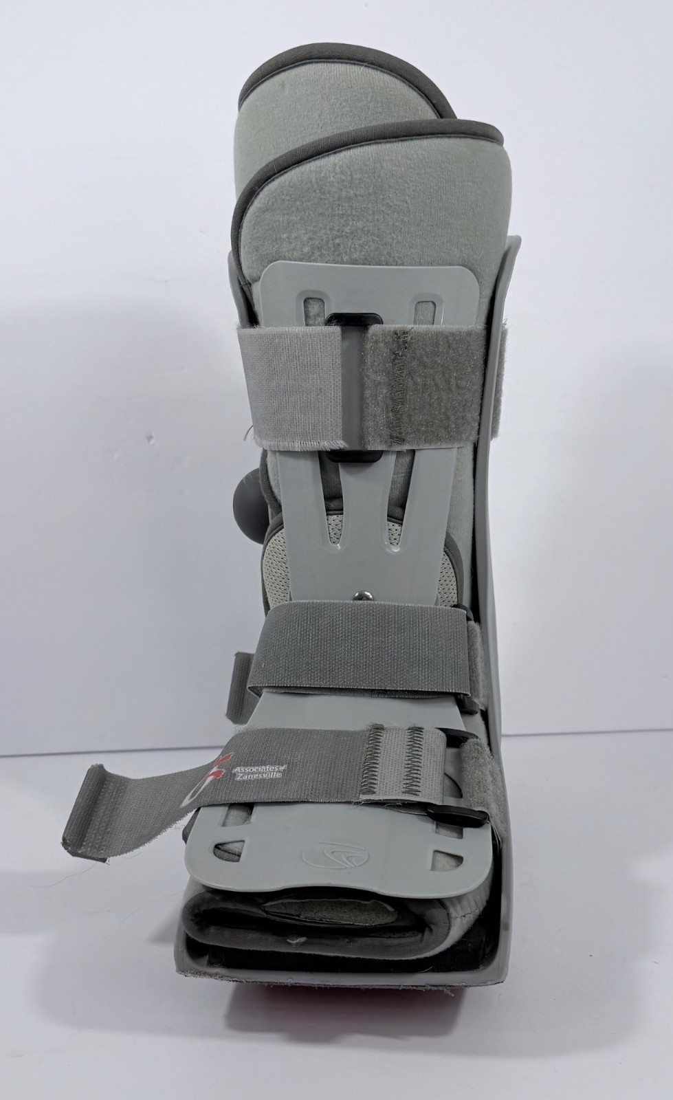 Breg Walker Genesis Mid-Calf Boot Size M Adjustable Straps Gray Orthopedic Suppo