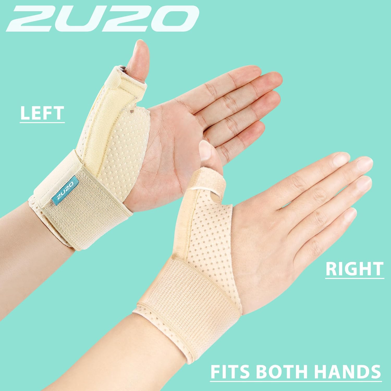 Compression Thumb Brace, Breathable Wrist Stabilizer – Lightweight Thumb Spli…
