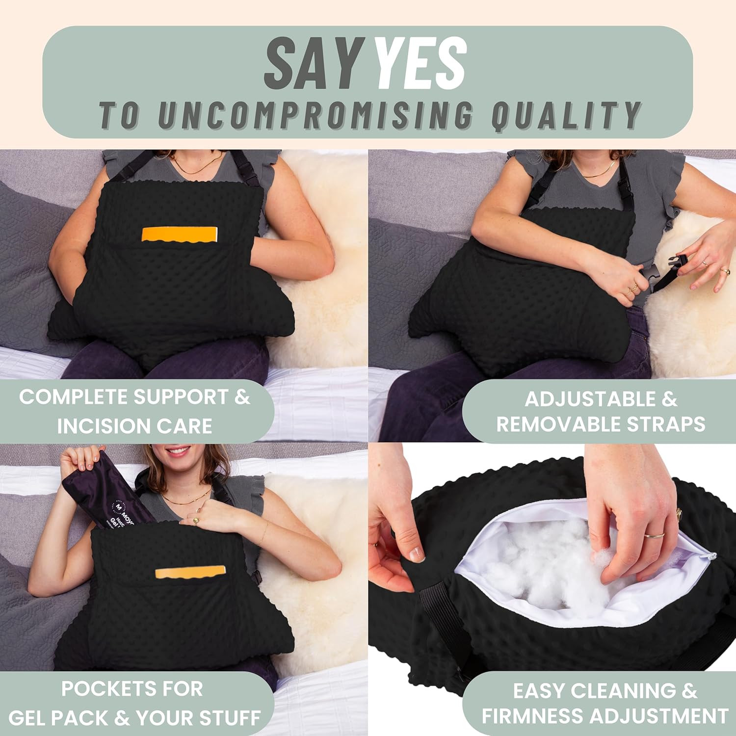 Hysterectomy Pillow Post Surgery for Hysterectomy Recovery Must Haves- Surgery P