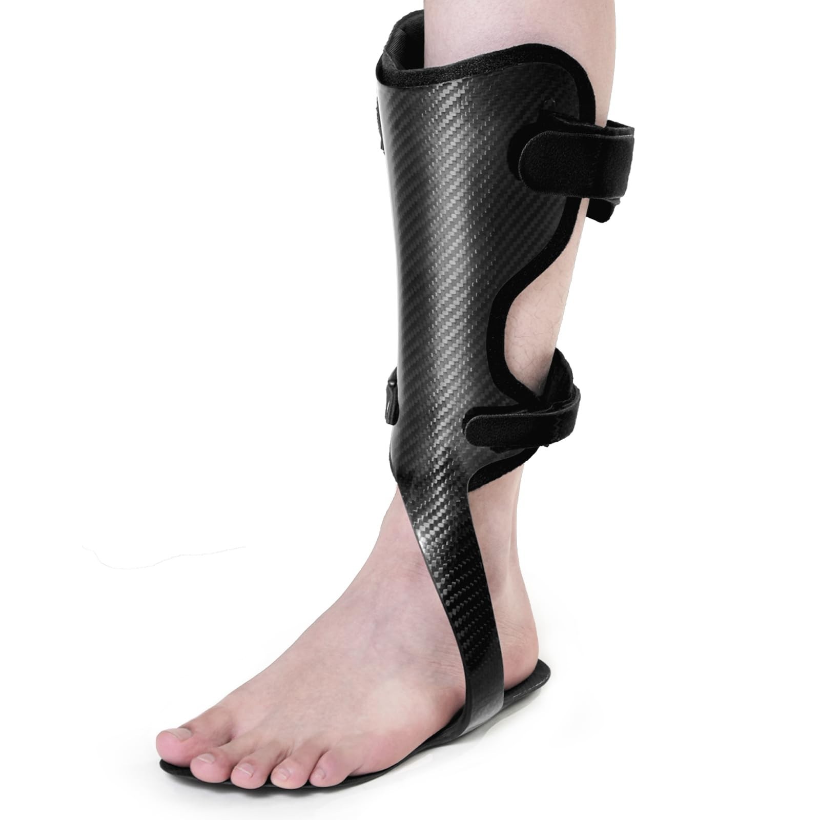 Estinko Carbon Fiber AFO Brace Ankle Foot Orthosis Lightweight -Right -Small NEW