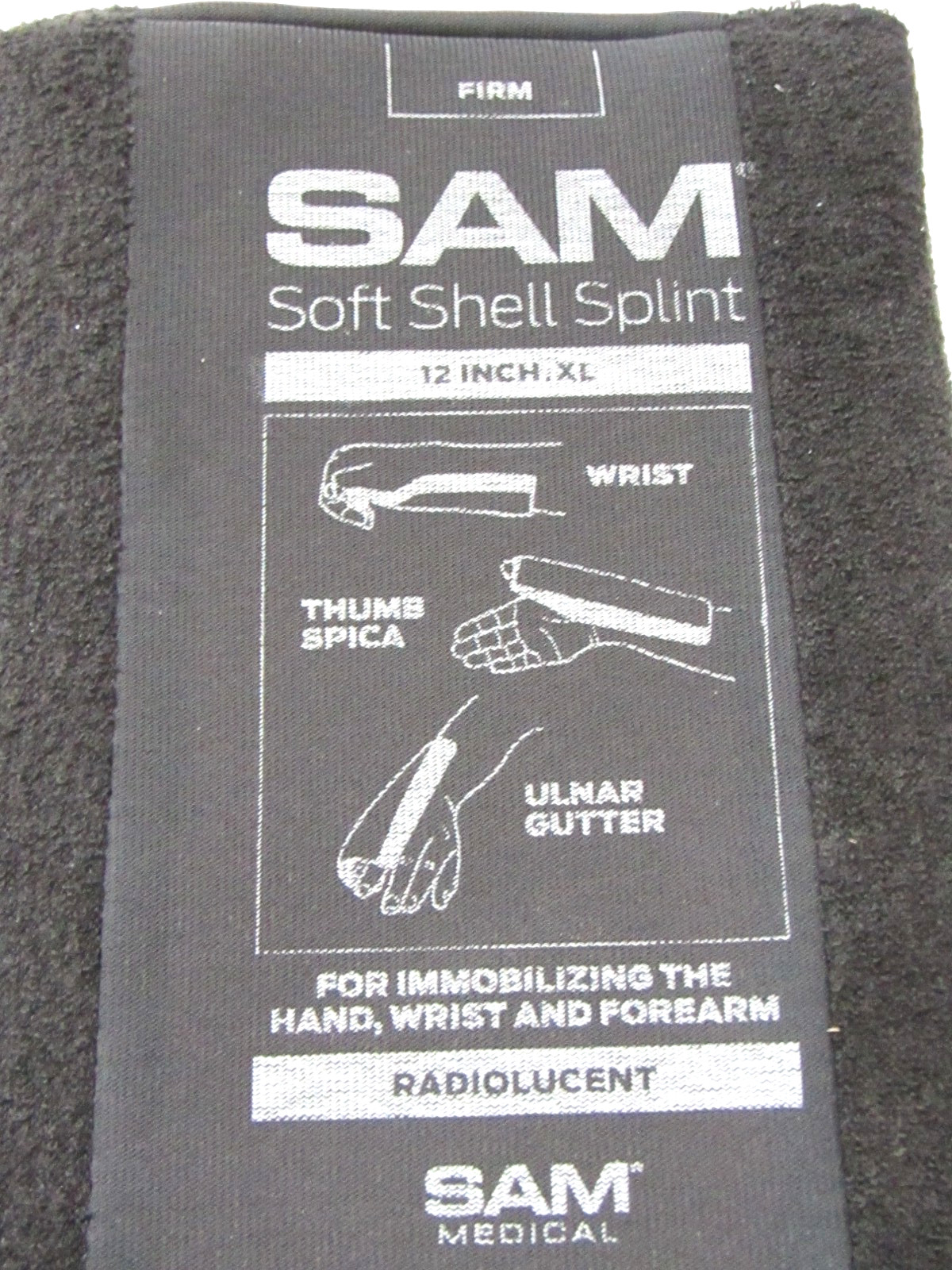 SAM Soft Shell Splint First Aid Medical Immobilizer for Sprains and Fractures