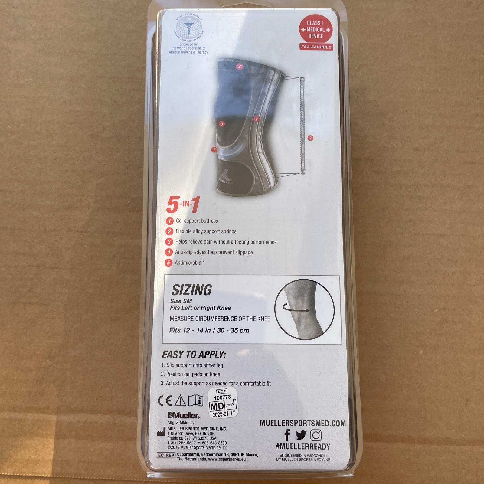 Knee Support Hg80 Mueller SMALL