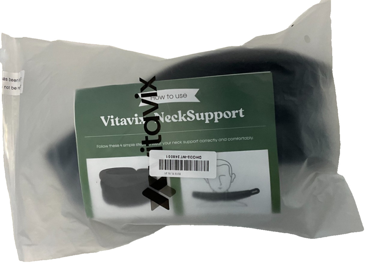 Vitavix Ergonomic Neck Support Brace Pillow Cervical Pain & Snoring Relief