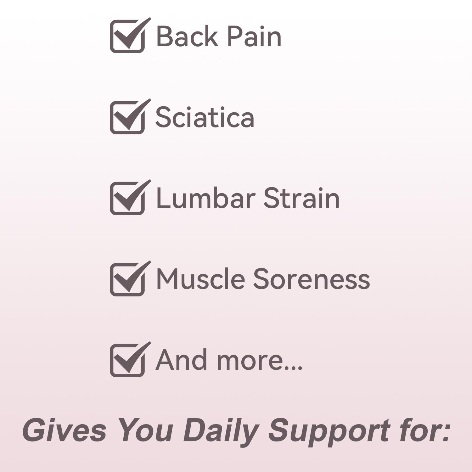 Ultra Thin Breathable Adjustable Lower Back Support Brace Compression Belt