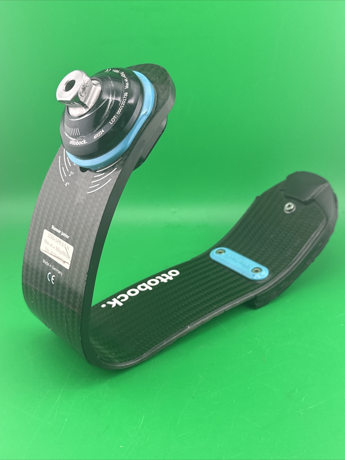 OTTOBOCK Otto Bock Junior 1E93 Kids Prosthetic Running Blade Foot.